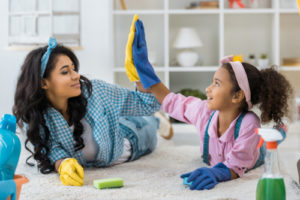 At what age do kids learn to clean